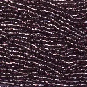 Czech Amethyst S/L Seed Bead Half Hank 11/0 Size 27060