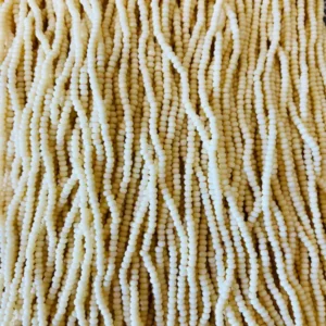Czech Seed Bead Hanks Opaque Off Whites 11/0 Size