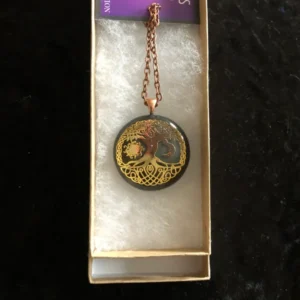 Orgonite Tree of Life Necklaces Hand Made In Utah By Spirit Elevations